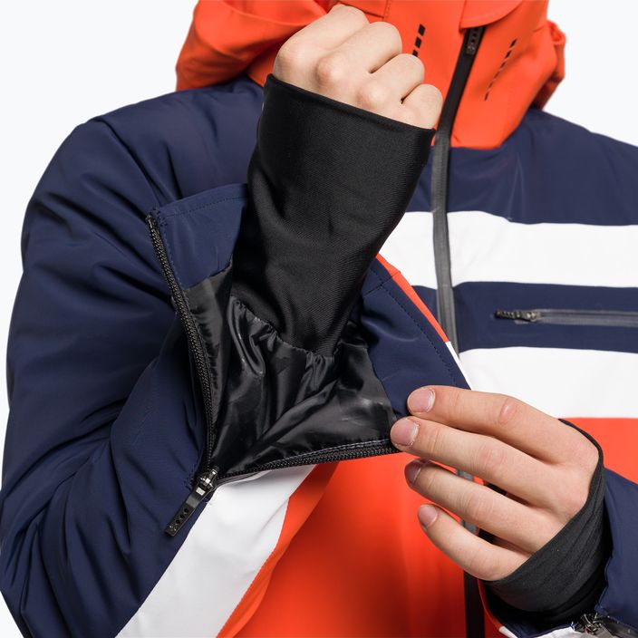 Jachetă de schi pentru bărbați Descente Carter 30 portocaliu DWMUGK23 9