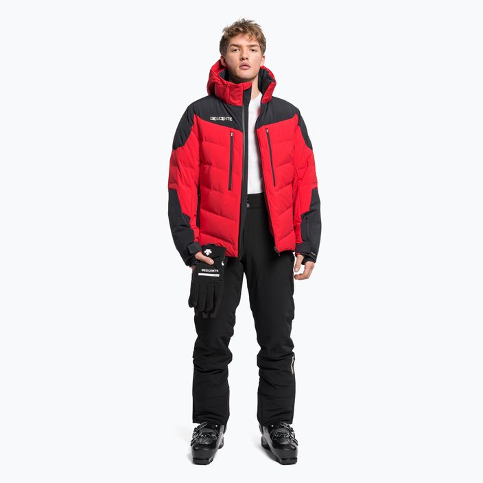 Jachetă de schi Descente Mateo 85 roșu pentru bărbați DWMUGK25 2
