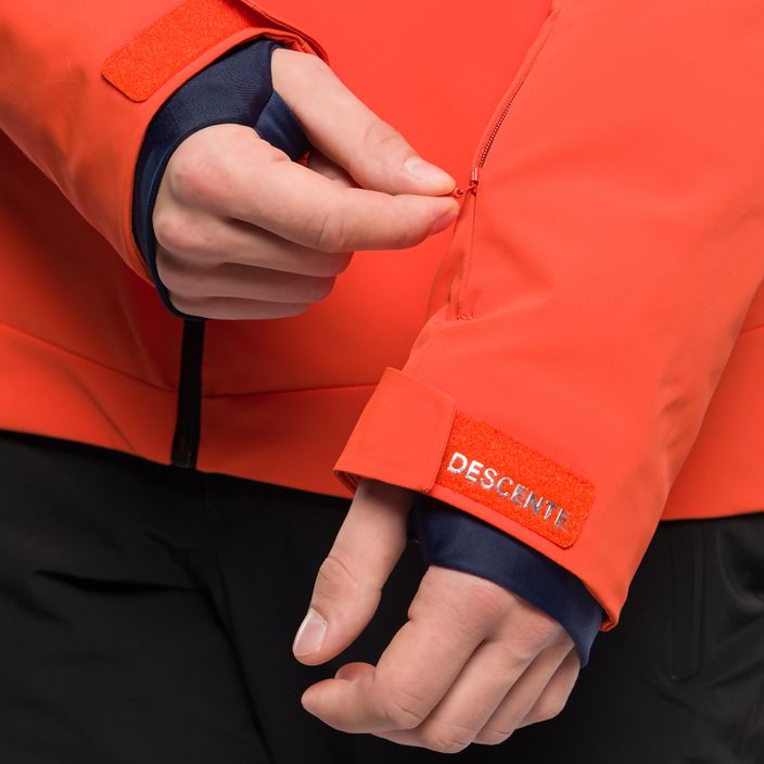 Jachetă de schi pentru bărbați Descente Josh 30 portocaliu DWMUGK26 12
