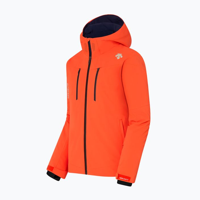 Jachetă de schi pentru bărbați Descente Josh 30 portocaliu DWMUGK26 15