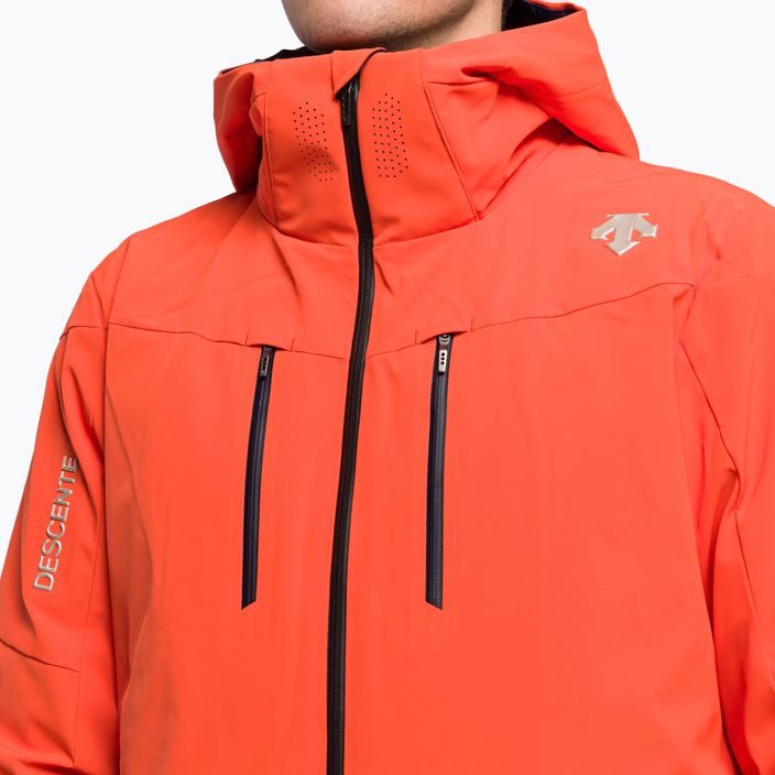 Jachetă de schi pentru bărbați Descente Josh 30 portocaliu DWMUGK26 7