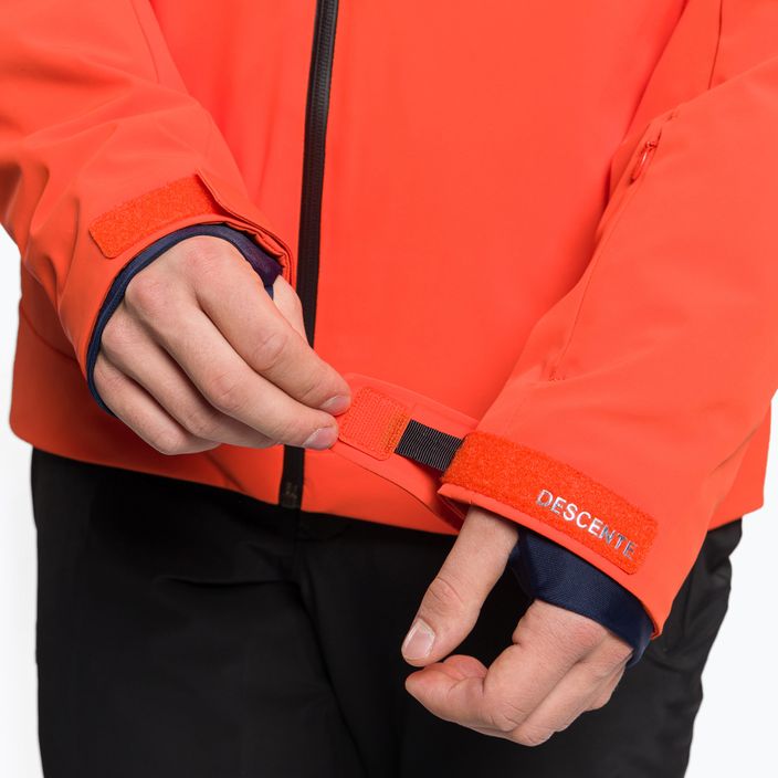 Jachetă de schi pentru bărbați Descente Josh 30 portocaliu DWMUGK26 9