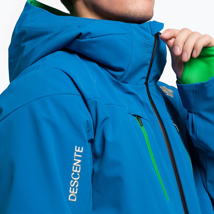 Jachetă de schi pentru bărbați Descente Josh 52 albastru DWMUGK26 7