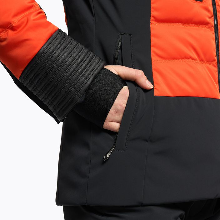 Jachetă de schi pentru femei Descente Rozetta 30 portocaliu DWWUGK14 10