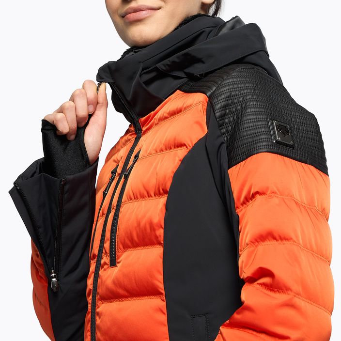 Jachetă de schi pentru femei Descente Rozetta 30 portocaliu DWWUGK14 7