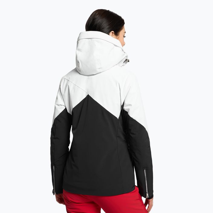 Jachetă de schi pentru femei Descente Amanda 9314 negru și alb DWWUGK16 4