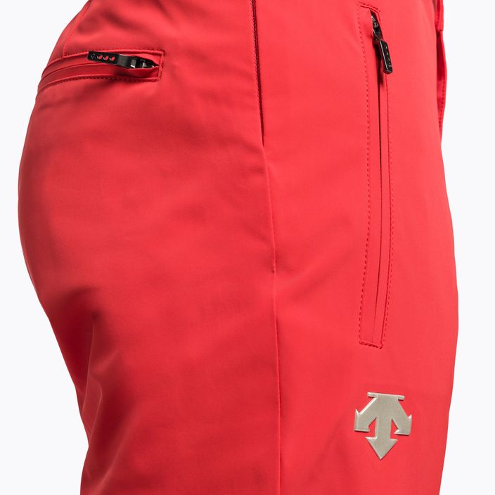 Pantaloni de schi pentru bărbați Descente Swiss roșii DWMUGD40 7