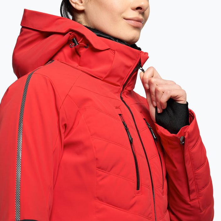 Jachetă de schi pentru femei Descente Brianne 8585 roșu DWWUGK13 7