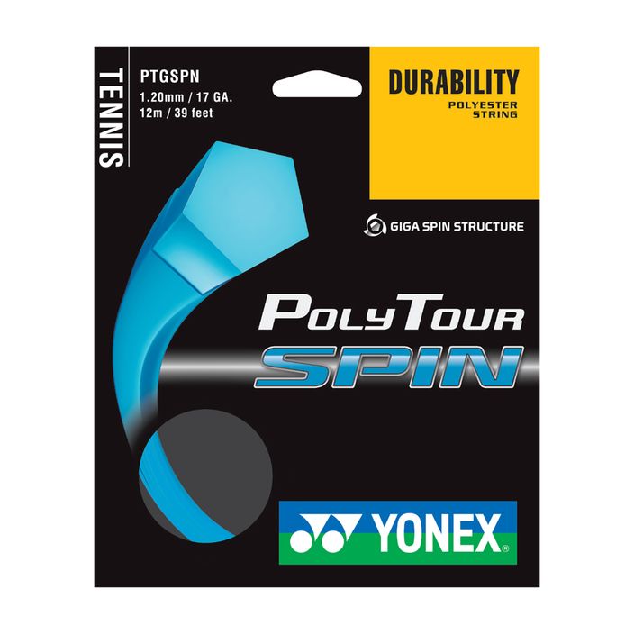 Tenis Stretch YONEX Poly Tour SPIN Set albastru 2