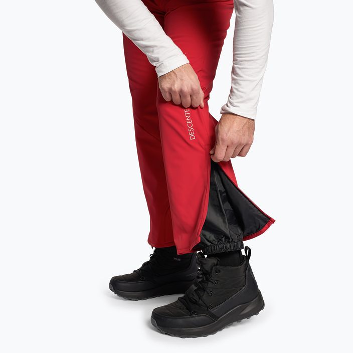 Pantaloni de schi pentru bărbați Descente Swiss electric red 5