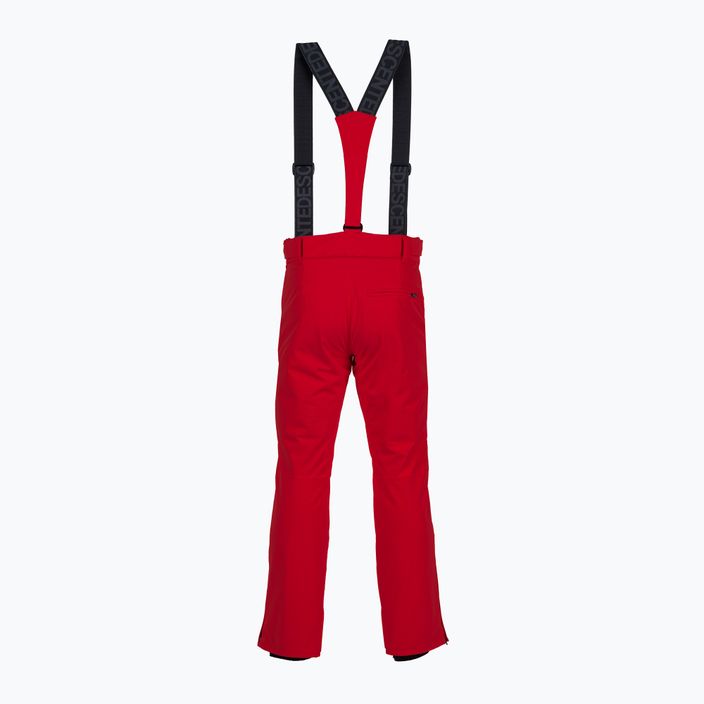 Pantaloni de schi pentru bărbați Descente Swiss electric red 7
