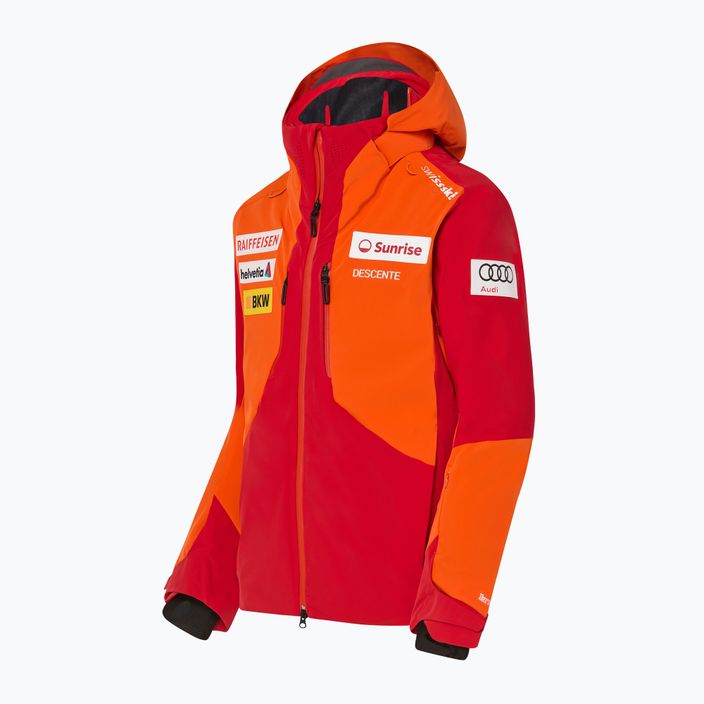 Geacă de schi pentru bărbați Descente Swiss mandarin orange 7