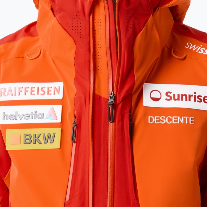 Geacă de schi pentru bărbați Descente Swiss mandarin orange 9