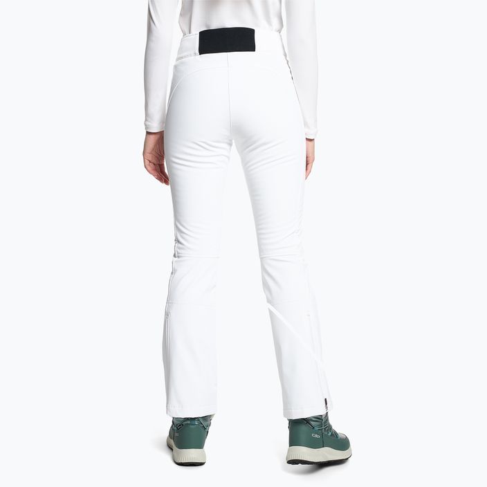 Pantaloni de schi pentru bărbați Descente Jacey super white 2