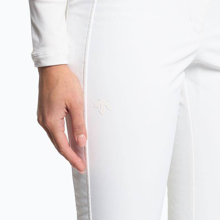 Pantaloni de schi pentru bărbați Descente Jacey super white 3