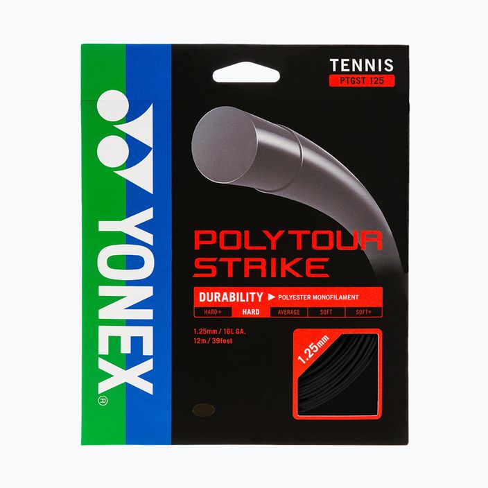 Cordaj de tenis YONEX Poly Tour Strike Set black