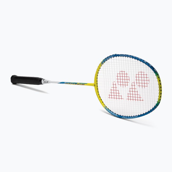Rachetă de badminton Yonex Nanoflare 100 3U galben-albastru 2