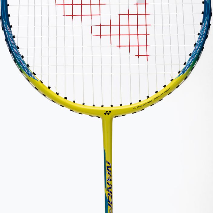 Rachetă de badminton Yonex Nanoflare 100 3U galben-albastru 4