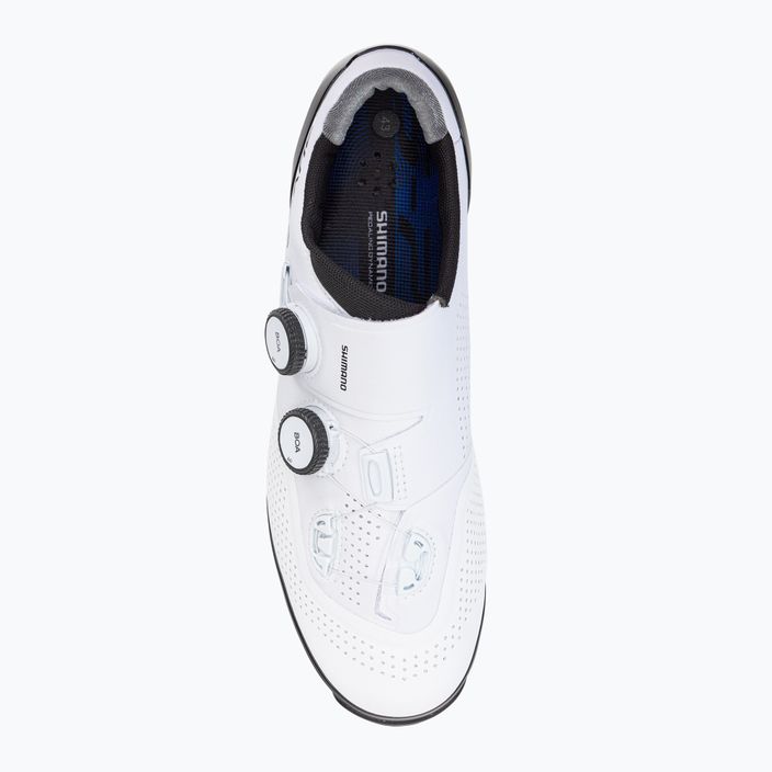Shimano SH-XC902 pantofi de ciclism MTB pentru bărbați, alb ESHXC902MCW01S43000 6