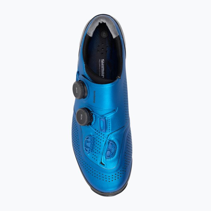 Shimano pantofi de ciclism pentru bărbați SH-XC902 albastru ESHXC902MCB01S43000 6