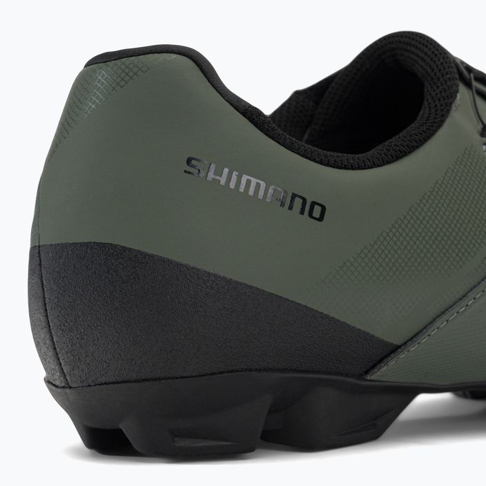 Shimano SH-XC300 pantofi de ciclism pentru bărbați, verde ESHXC300MGE07S42000 8