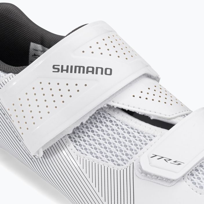 Shimano SH-TR501 pantofi de ciclism pentru bărbați, alb ESHTR501MCW01S44000 9