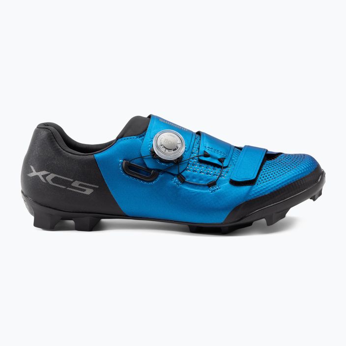 Shimano pantofi de ciclism pentru bărbați SH-XC502 albastru ESHXC502MCB01S46000 2