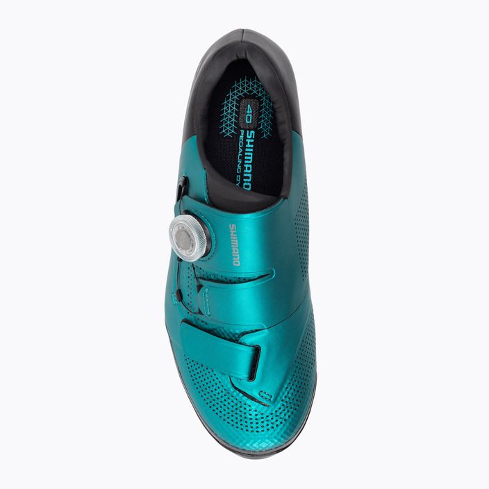 Pantofi de ciclism pentru femei Shimano SH-XC502 verde ESHXC502WCE18W37000 6