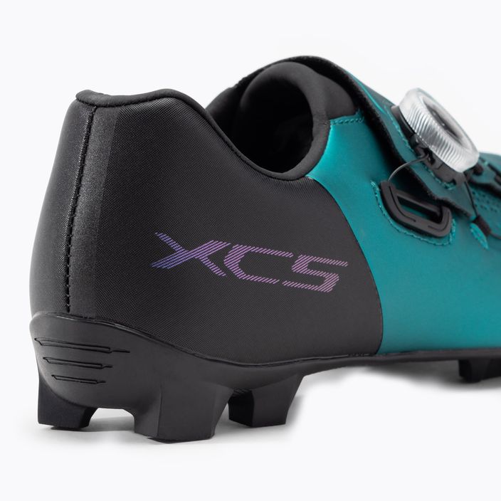 Pantofi de ciclism pentru femei Shimano SH-XC502 verde ESHXC502WCE18W37000 9