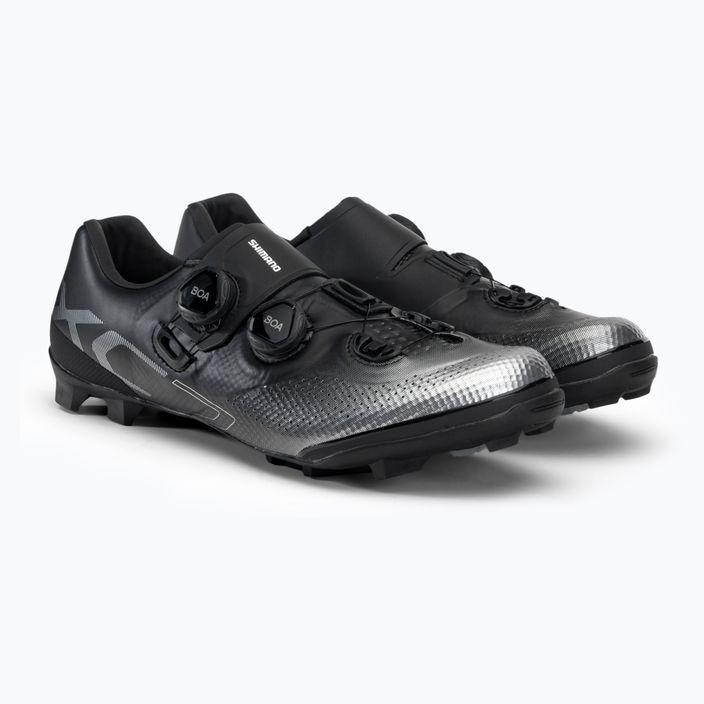 Shimano SH-XC702 pantofi de ciclism pentru bărbați MTB negru ESHXC702MCL01S45000 4