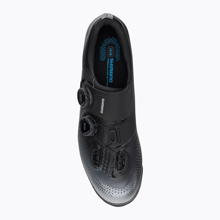 Shimano SH-XC702 pantofi de ciclism pentru bărbați MTB negru ESHXC702MCL01S45000 6