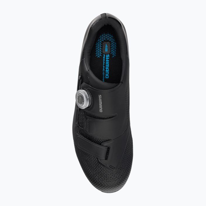 Shimano SH-RC502 pantofi de ciclism pentru bărbați negru ESHRC502MCL01S48000 6