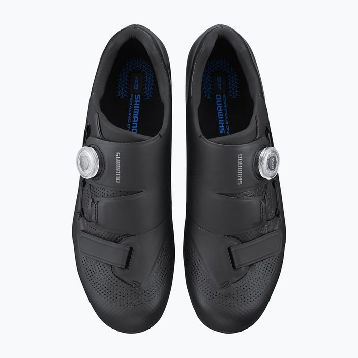 Shimano SH-RC502 pantofi de ciclism pentru bărbați negru ESHRC502MCL01S48000 12