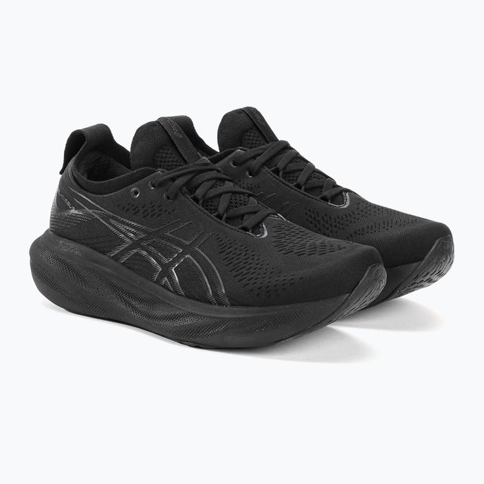 ASICS Gel-Nimbus 25 pantofi de alergare pentru bărbați negru/negru 4