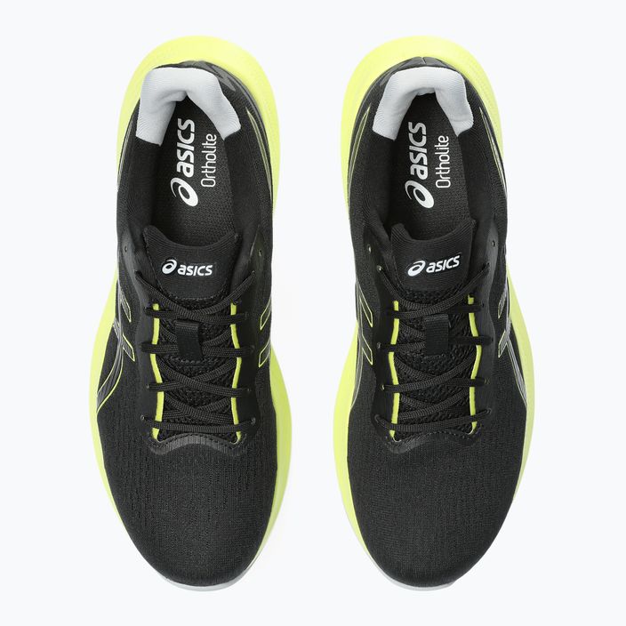 ASICS Gel-Pulse 14 pantofi de alergare pentru bărbați negru / galben strălucitor 11