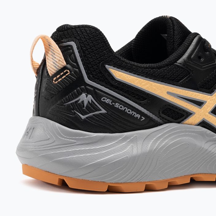 ASICS Gel-Sonoma 7 pantofi de alergare pentru femei negru/apricot crush 8