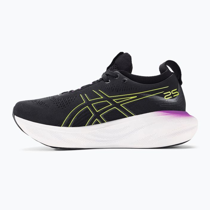 ASICS Gel-Nimbus 25 pantofi de alergare pentru femei negru/galben aprins 10