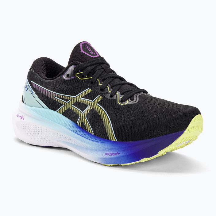 ASICS Gel-Kayano 30 pantofi de alergare pentru femei negru/galben luminos