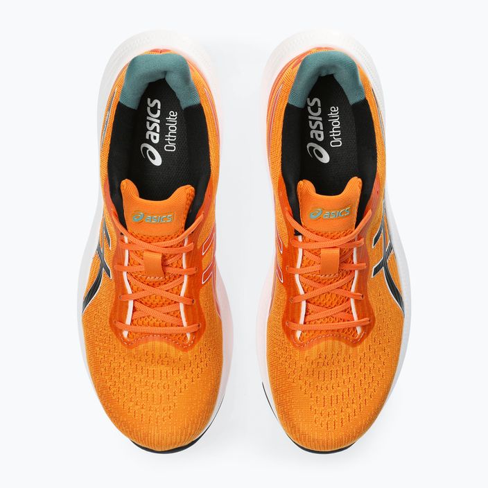ASICS Gel-Pulse 14 bărbați pantofi de alergare portocaliu strălucitor / negru 3