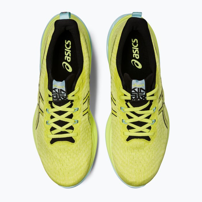 ASICS Gel-Kinsei Max, pantofi de alergare pentru bărbați galben strălucitor/negru 3
