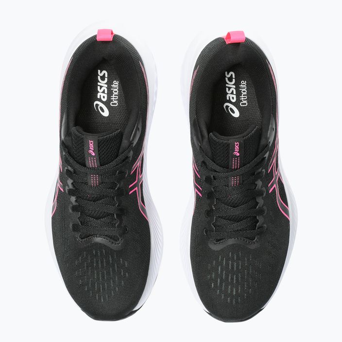 ASICS Gel-Excite 10 pantofi de alergare pentru femei negru / roz cald 3