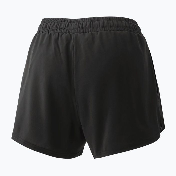 Pantaloni scurți de tenis pentru femei YONEX negru CSL250653B 2