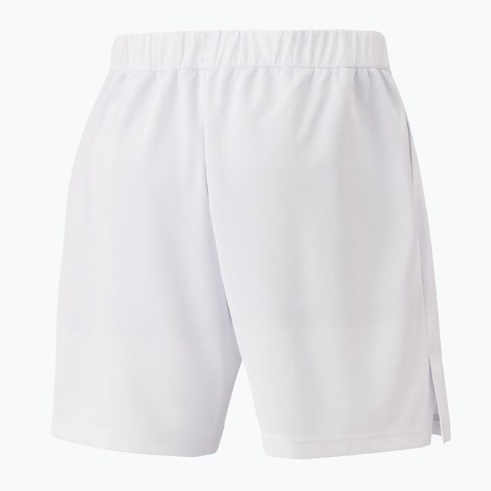 Pantaloni scurți de tenis pentru copii YONEX alb CSJ15138JEX3W 2