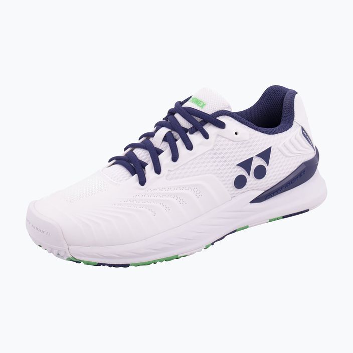 Pantofi de tenis pentru femei YONEX Power Cushion Eclipson 4 alb/aloe 12