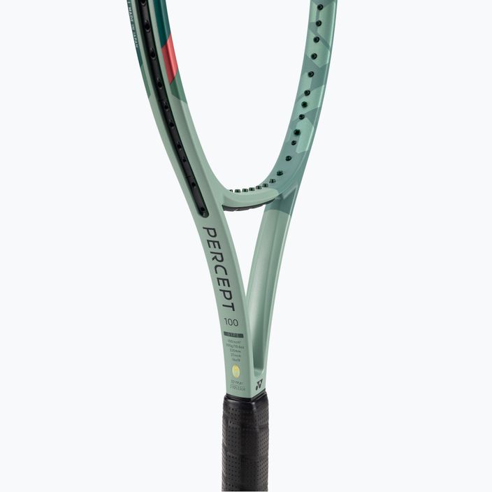 Rachetă de tenis YONEX Percept 100, verde măsliniu 4