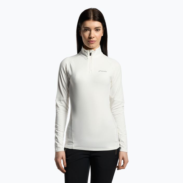 Phenix Twin Peaks bluză de schi pentru femei alb ESW22LS50