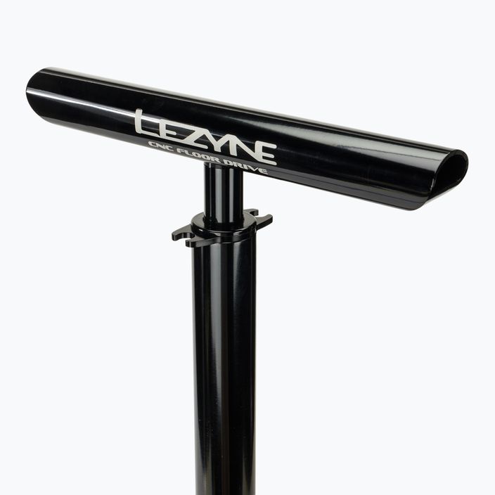 Pompă de bicicletă Lezyne CNC Floor Drive 3.5 gloss black 3