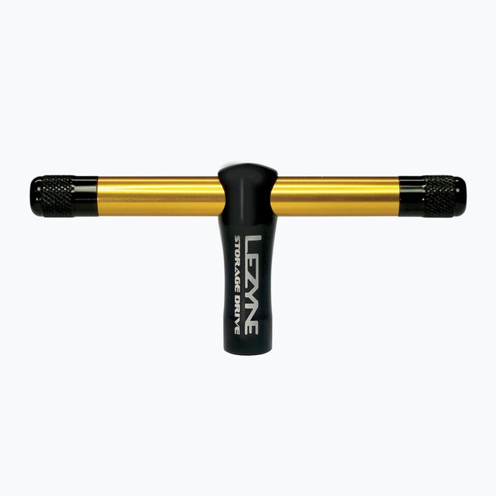 Cheie de bicicletă Lezyne Storage Drive black/gold