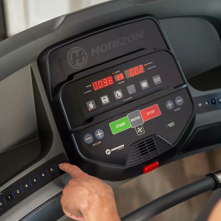 Banda de alergare electrică Horizon Fitness T101 negru 4