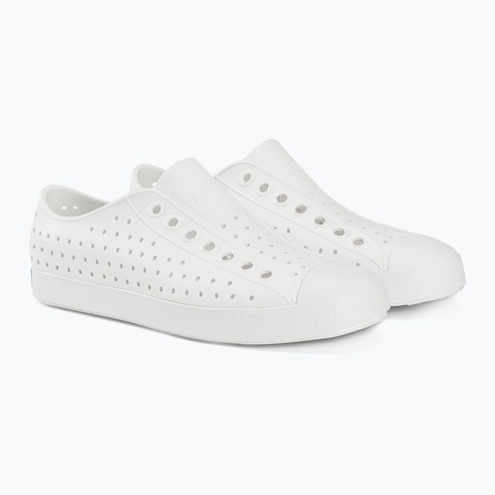 Pantofi de sport Native Jefferson alb scoică/alb scoică 4